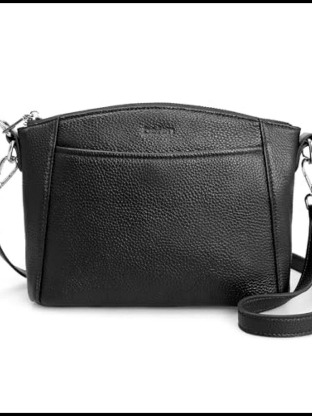 Genuine Leather Anti-Theft Small Crossbody Bag RFID Travel Purse
